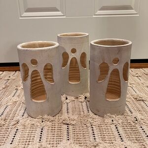 NWT angel candle holders